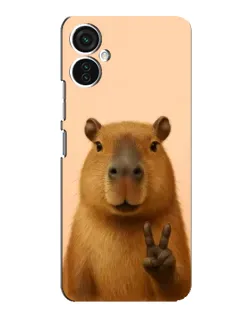 Чохол для TECNO Spark 9 Pro з картинкою «Капібара вікторія» Чохол для TECNO Spark 9 Pro з картинкою «Капібара вікторія»