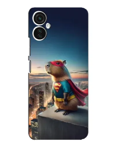 Чехол для TECNO Spark 9 Pro с картинкой «Капи-мен супергерой»