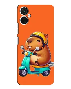 Чохол для TECNO Spark 9 Pro з картинкою «Капібара на скутері» Чохол для TECNO Spark 9 Pro з картинкою «Капібара на скутері»