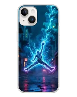 Чехол для TECNO Spark Go 1 с картинкой «Jordan Gold Jumpman»