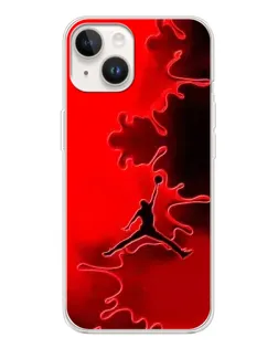 Чехол для TECNO Spark Go 1 с картинкой «Jordan Red Smoke»