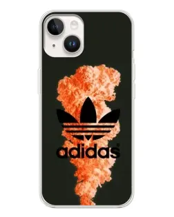 Чехол для TECNO Spark Go 1 с картинкой «Оранжевый дым Adidas» Чехол для TECNO Spark Go 1 с картинкой «Оранжевый дым Adidas»