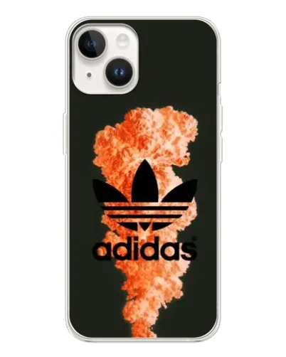 Чехол для TECNO Spark Go 1 с картинкой «Оранжевый дым Adidas» Чехол для TECNO Spark Go 1 с картинкой «Оранжевый дым Adidas»