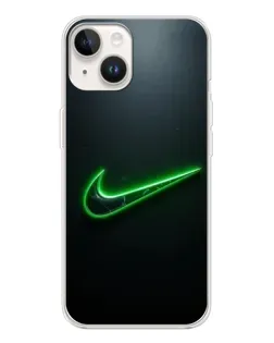 Чохол для TECNO Spark Go 1 з картинкою «Неоновий контур Nike»
