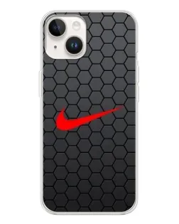 Чохол для TECNO Spark Go 1 з картинкою «Nike — карбонова сітка»