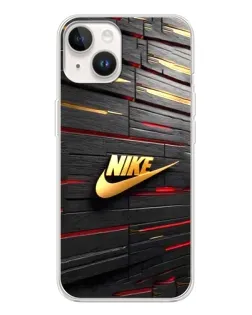 Чохол для TECNO Spark Go 1 з картинкою «Золотий Nike на металі»