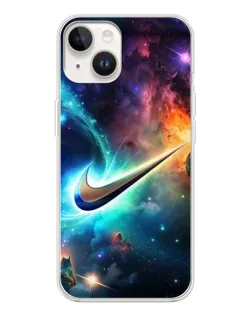 Чохол для TECNO Spark Go 1 з картинкою «Космічний Nike Swoosh»