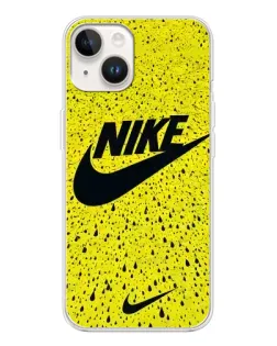 Чохол для TECNO Spark Go 1 з картинкою «Жовтий текстурний Nike»