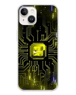 Чохол для TECNO Spark Go 1 з картинкою «Nike — золота іскра»