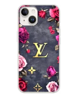 Чехол для TECNO Spark Go 1 с картинкой «Цветочный Louis Vuitton»