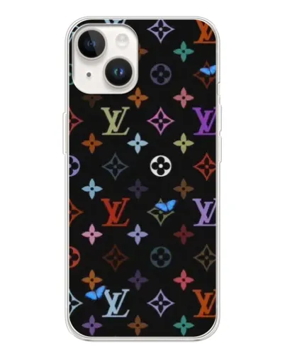 Чехол для TECNO Spark Go 1 с картинкой «Цветная монограмма LV» Чехол для TECNO Spark Go 1 с картинкой «Цветная монограмма LV»