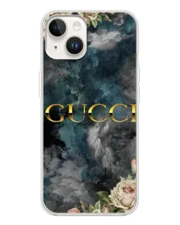 Чехол для TECNO Spark Go 1 с картинкой «Абстрактные цветы Gucci» Чехол для TECNO Spark Go 1 с картинкой «Абстрактные цветы Gucci»