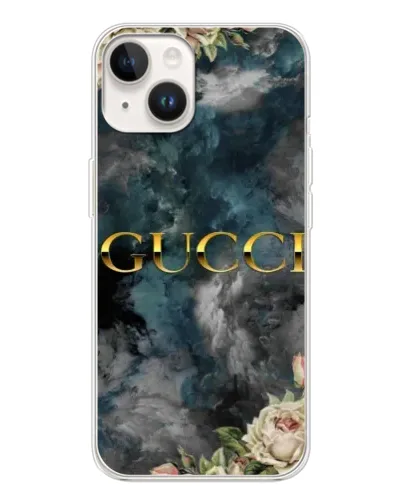 Чехол для TECNO Spark Go 1 с картинкой «Абстрактные цветы Gucci» Чехол для TECNO Spark Go 1 с картинкой «Абстрактные цветы Gucci»