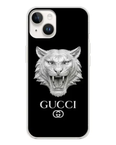 Чехол для TECNO Spark Go 1 с картинкой «Gucci — серебряный лев» Чехол для TECNO Spark Go 1 с картинкой «Gucci — серебряный лев»
