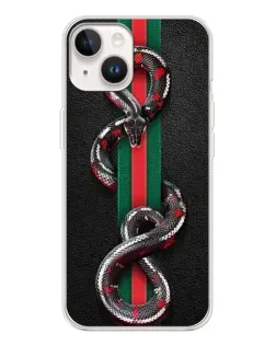 Чехол для TECNO Spark Go 1 с картинкой «Gucci — змея на полосе» Чехол для TECNO Spark Go 1 с картинкой «Gucci — змея на полосе»