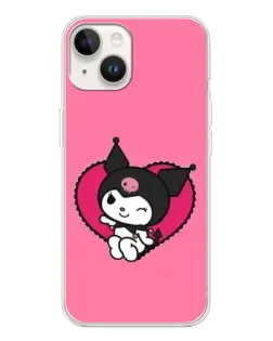 Чехол для TECNO Spark Go 1 с картинкой «Kuromi — любовь в сердце» Чехол для TECNO Spark Go 1 с картинкой «Kuromi — любовь в сердце»
