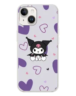Чехол для TECNO Spark Go 1 с картинкой «Kuromi и лавандовые сердца» Чехол для TECNO Spark Go 1 с картинкой «Kuromi и лавандовые сердца»