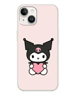 Чехол для TECNO Spark Go 1 с картинкой «Kuromi и сердце» Чехол для TECNO Spark Go 1 с картинкой «Kuromi и сердце»
