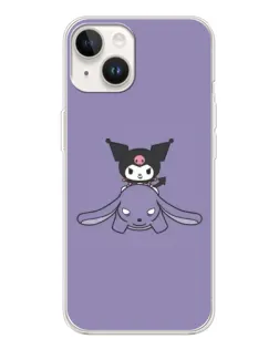 Чехол для TECNO Spark Go 1 с картинкой «Kuromi на лиловом фоне» Чехол для TECNO Spark Go 1 с картинкой «Kuromi на лиловом фоне»