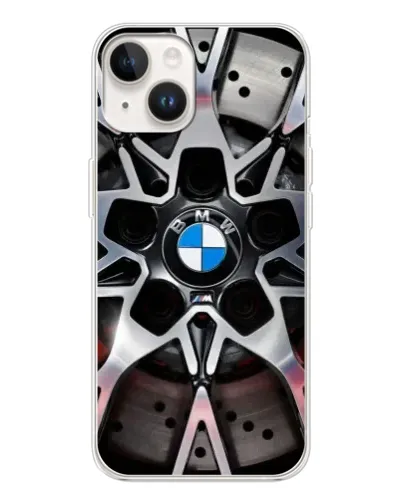 Чехол для TECNO Spark Go 1 с картинкой «BMW — деталь диска»