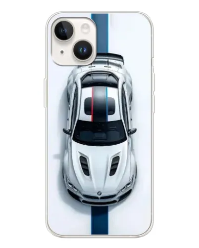 Чехол для TECNO Spark Go 1 с картинкой «Вид сверху — BMW M»