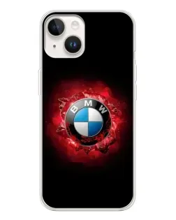 Чехол для TECNO Spark Go 1 с картинкой «Логотип BMW — вспышка»