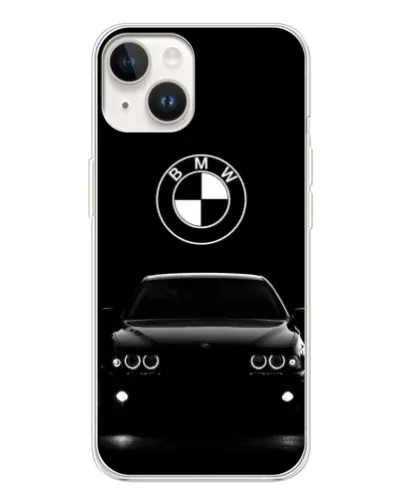 Чехол для TECNO Spark Go 1 с картинкой «BMW — взгляд из темноты»