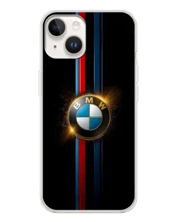 Чехол для TECNO Spark Go 1 с картинкой «BMW M-Power неон»