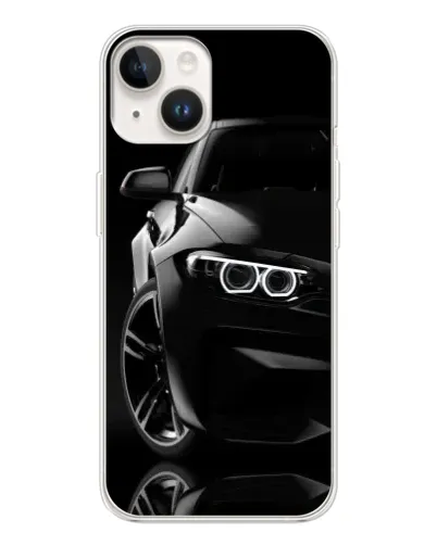 Чехол для TECNO Spark Go 1 с картинкой «Черная BMW — профиль» Чехол для TECNO Spark Go 1 с картинкой «Черная BMW — профиль»