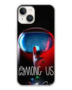 Чехол для TECNO Spark Go 1 с картинкой «Красный импостер — макро» Чехол для TECNO Spark Go 1 с картинкой «Красный импостер — макро»