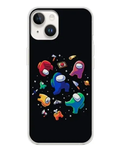 Чехол для TECNO Spark Go 1 с картинкой «Among Us космос» Чехол для TECNO Spark Go 1 с картинкой «Among Us космос»