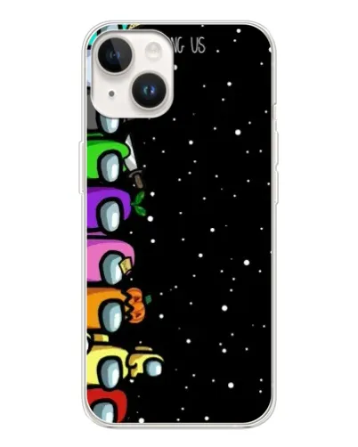 Чехол для TECNO Spark Go 1 с картинкой «Команда Among Us» Чехол для TECNO Spark Go 1 с картинкой «Команда Among Us»