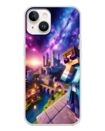 Чохол для TECNO Spark Go 1 з картинкою «Стів та космос» Чохол для TECNO Spark Go 1 з картинкою «Стів та космос»