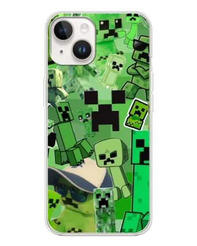 Чохол для TECNO Spark Go 1 з картинкою «Кріпери Minecraft» Чохол для TECNO Spark Go 1 з картинкою «Кріпери Minecraft»