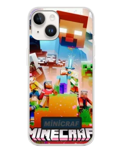 Чохол для TECNO Spark Go 1 з картинкою «Minecraft герої гри» Чохол для TECNO Spark Go 1 з картинкою «Minecraft герої гри»
