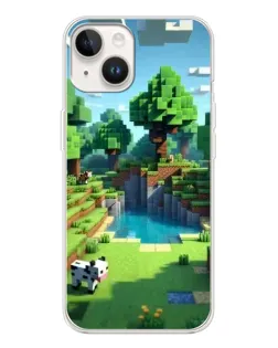 Чохол для TECNO Spark Go 1 з картинкою «Minecraft літній день»