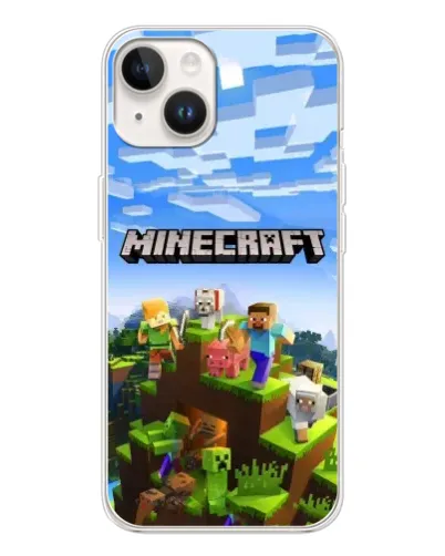 Чохол для TECNO Spark Go 1 з картинкою «Minecraft класичний світ» Чохол для TECNO Spark Go 1 з картинкою «Minecraft класичний світ»