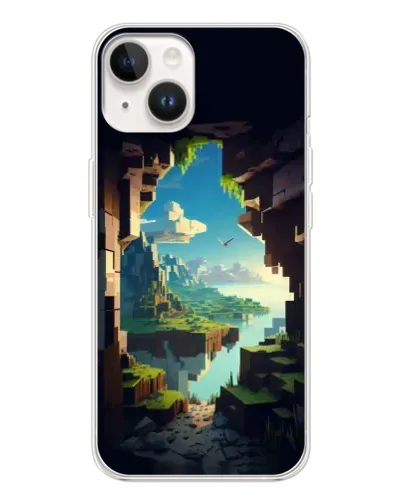 Чохол для TECNO Spark Go 1 з картинкою «Вид з печери» Чохол для TECNO Spark Go 1 з картинкою «Вид з печери»