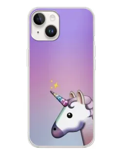 Чехол для TECNO Spark Go 1 с картинкой «Единорог градиент»
