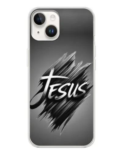 Чехол для TECNO Spark Go 1 с картинкой «Надпись Jesus Graffiti»