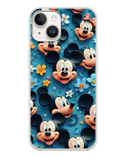 Чехол для TECNO Spark Go 1 с картинкой «Паттерн Микки и Минни» Чехол для TECNO Spark Go 1 с картинкой «Паттерн Микки и Минни»