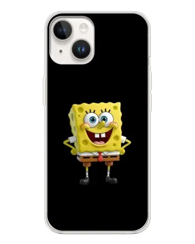 Чехол для TECNO Spark Go 1 с картинкой «Классический Губка Боб»