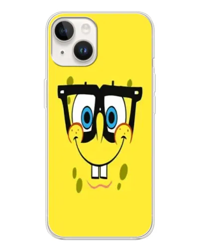 Чехол для TECNO Spark Go 1 с картинкой «Минималистичный Спанч Боб» Чехол для TECNO Spark Go 1 с картинкой «Минималистичный Спанч Боб»