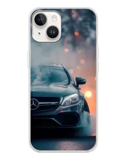 Чехол для TECNO Spark Go 1 с картинкой «Mercedes — ночной город» Чехол для TECNO Spark Go 1 с картинкой «Mercedes — ночной город»