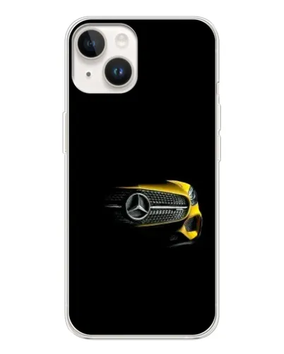 Чехол для TECNO Spark Go 1 с картинкой «Mercedes — ретро стиль»