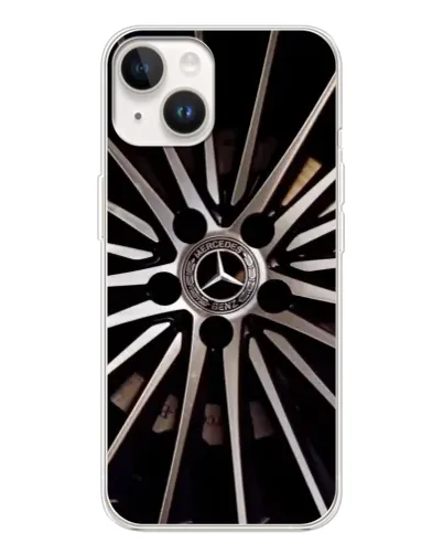 Чехол для TECNO Spark Go 1 с картинкой «Диск Mercedes»