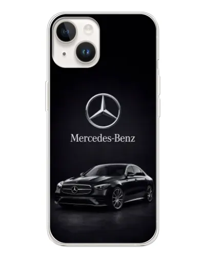 Чехол для TECNO Spark Go 1 с картинкой «Mercedes — решетка радиатора»