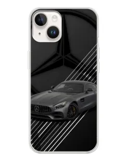 Чехол для TECNO Spark Go 1 с картинкой «Mercedes AMG — графика»