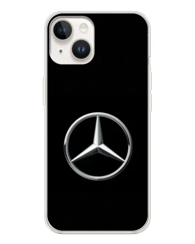 Чехол для TECNO Spark Go 1 с картинкой «Mercedes классический лого»