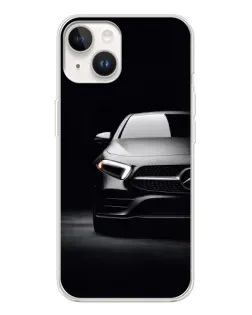 Чехол для TECNO Spark Go 1 с картинкой «Свет фар Mercedes»